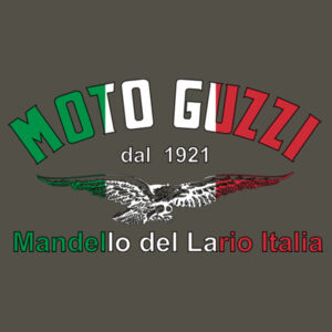 Moto Guzzi Motorcycle Italian Flag Logo - Patch Snapback Trucker Cap Design