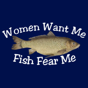 Women Want Me - Fish Fear Me Premium Beanie Design