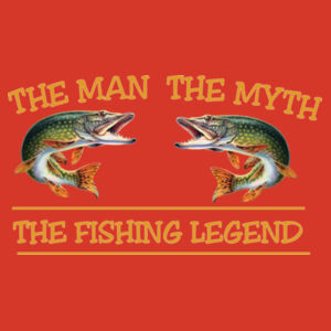 The Man, The Myth, The Fishing Legend Premium Beanie Design
