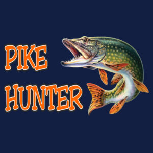 Fishing Angling Pike Hunter - Pom pom beanie Design
