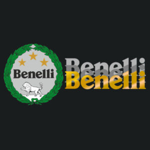 Italian Benelli Motorcycle Logo - AWDis College Hoodie Design