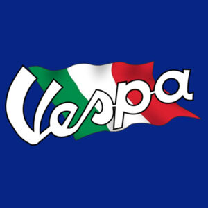 Retro Vintage Classic Italian Flag Logo - AWDis College Hoodie Design