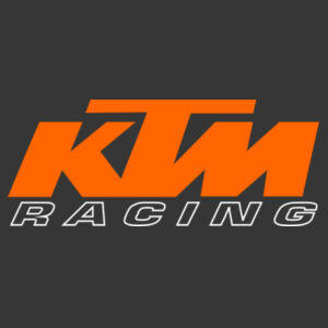 Classic Retro KTM Racing Motorcycle Logo Premium Quality Bomber Jacket.  Design