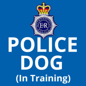 Police Dog In Training Hi-vis dog vest  Design