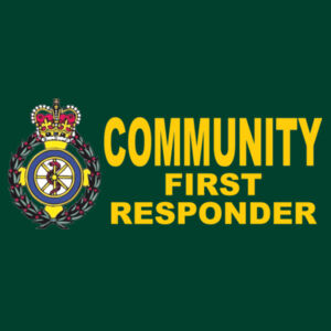 Ambulance Community 1st Responder - Patch Beanie  Design