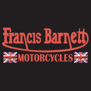 Retro Vintage English Marque Francis Barnett Motorcycle Biker Design