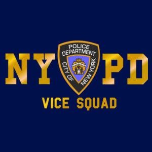 NYPD New Yprk Police Department Vice Squad - Patch Beanie  Design