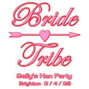 Bride Tribe - SOL'S Ladies Regent T-Shirt Design